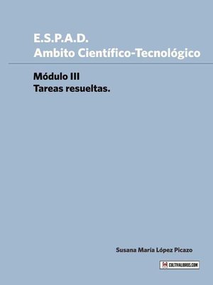cover image of E.S.P.A.D. Ambito Científico- Tecnológico Módulo III